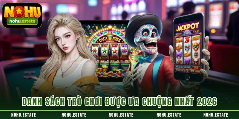 Danh sách trò chơi được ưa chuộng nhất 2026